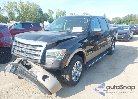 2013 Ford F-150 King Ranch из США, поврежденный, VIN 1FTFW1CTXDKF03999